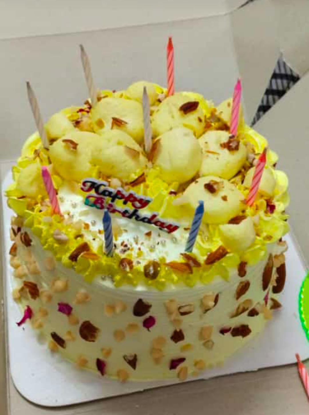 Chocolate cake celebration