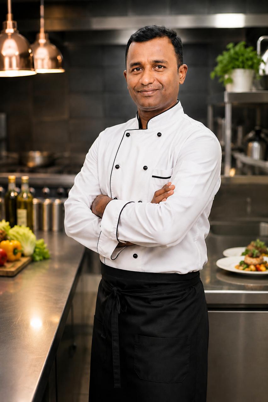 Mr. Sivansakthi Perumal, Executive Chef and Catering Lead at Sathya Catering Services